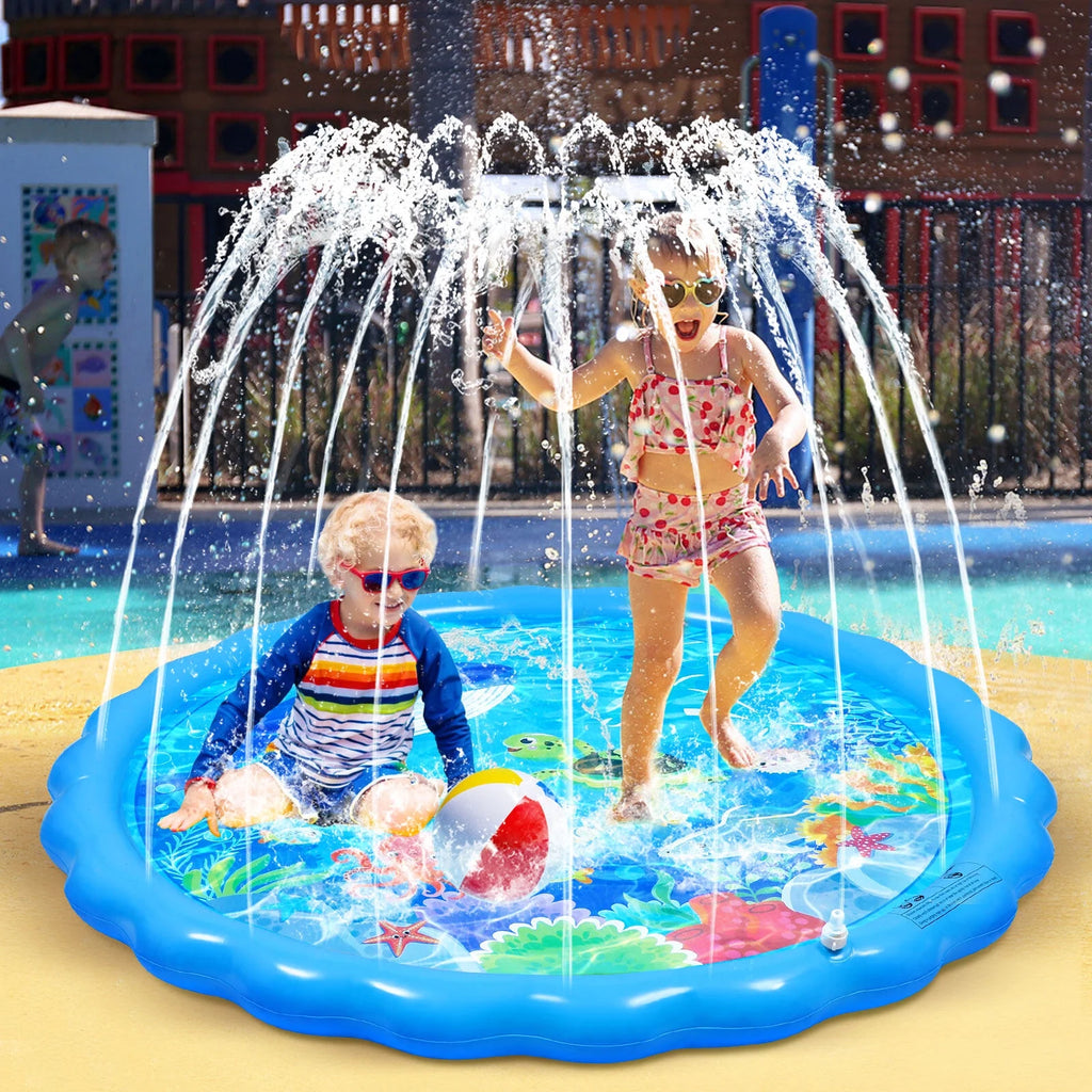 Inflatable Sprinkler Pad for Kids 2 Pieces Z140