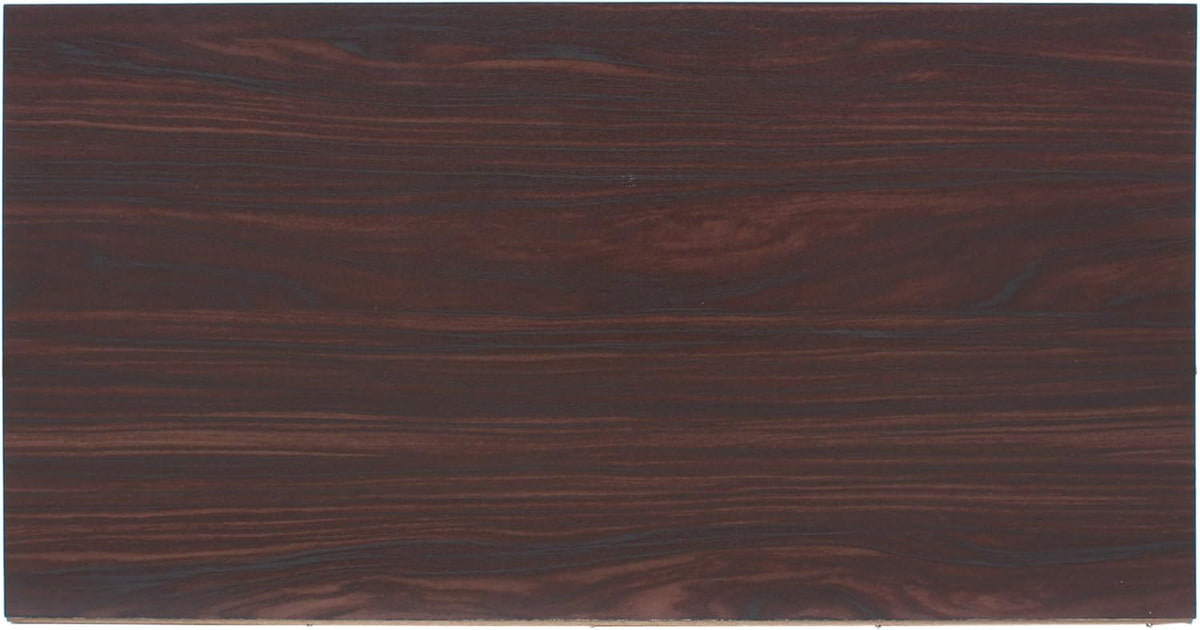 2-Shelf Faux Wood Cabinet, Walnut / Brown U8971
