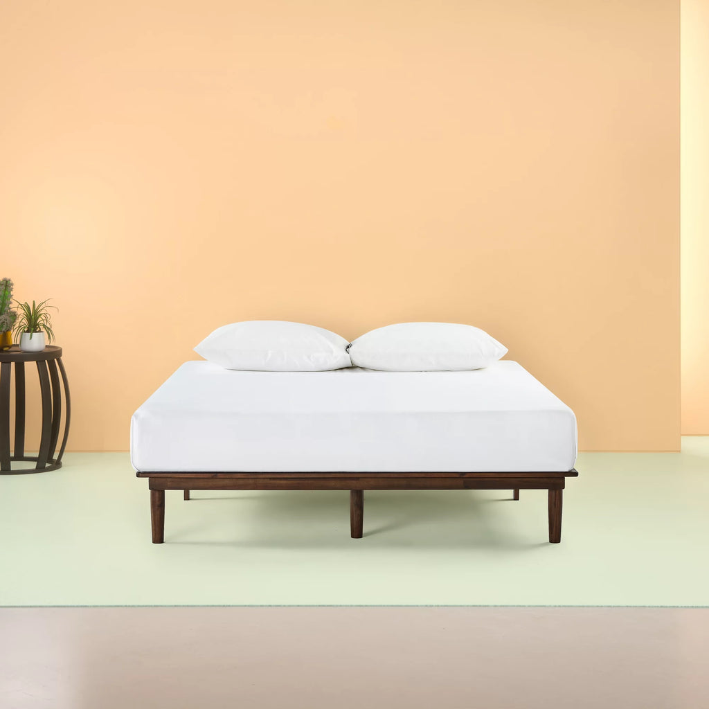 Queen Size Wood Platform Bed Frame S255