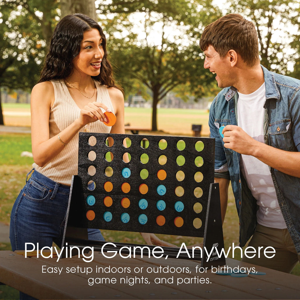 4 In A Row Jumbo Sized Indoor and Outdoor Game E740