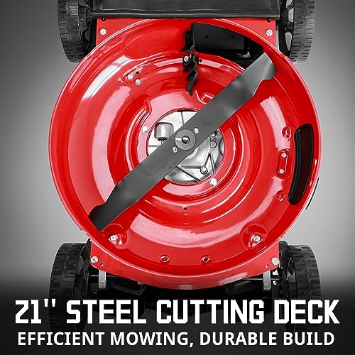 21in Gas Push Lawn Mower with 3-in-1 Mulch T74668