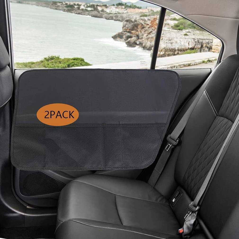 2 Pack Waterproof Pet Car Door Cover Protector K390