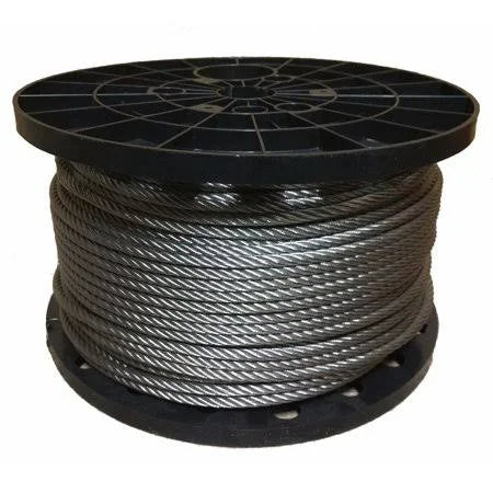 1/8 inch Stainless Steel Aircraft Cable Wire Rope 7x19 Type 304 500 Feet J422