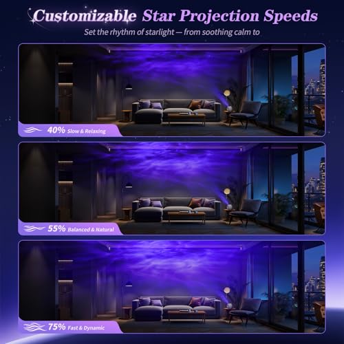 Star Night Light Projector with Remote Control R849811