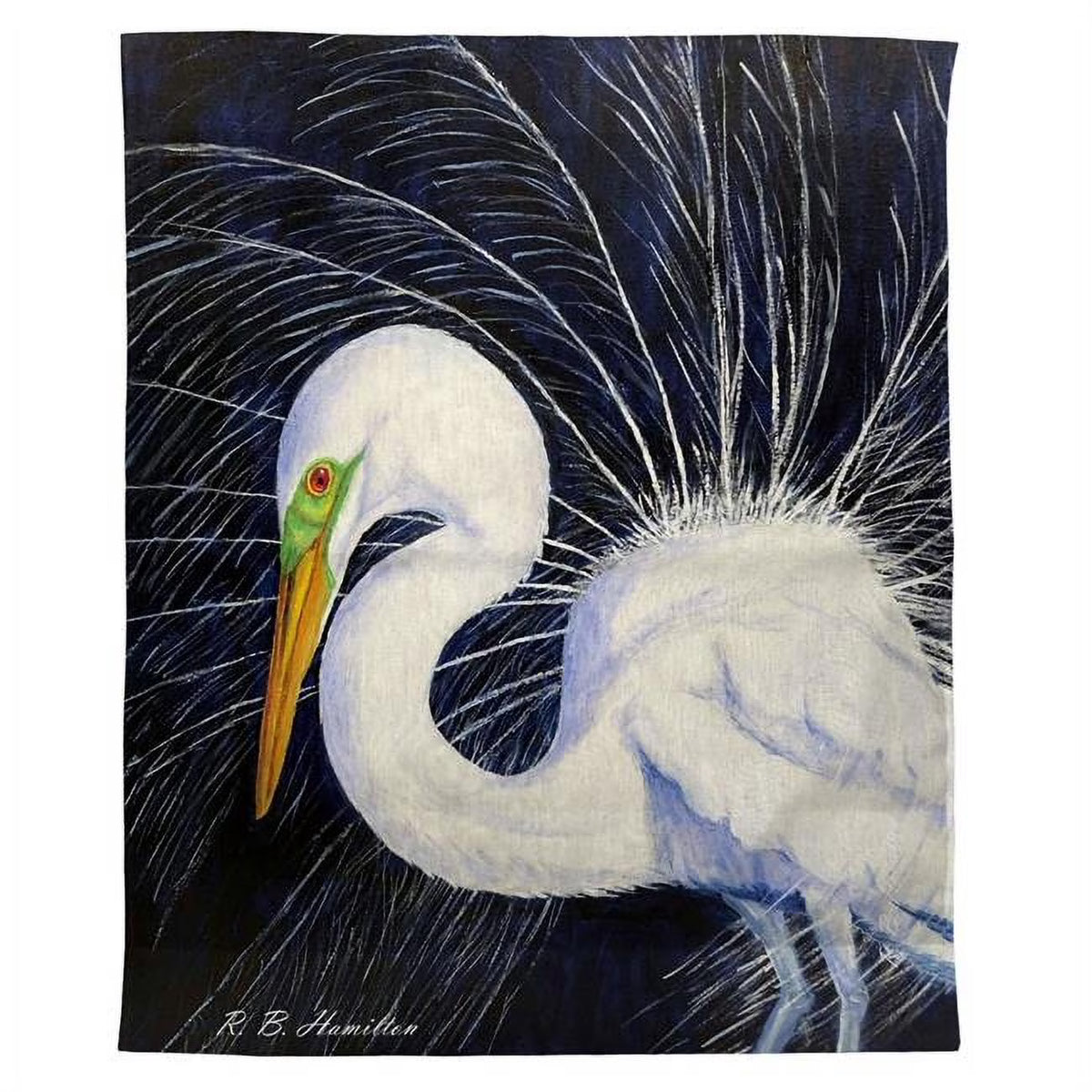 Breeding Egret Wall Hanging I6077