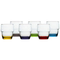 Stackable Glass 6 Pcs V43583