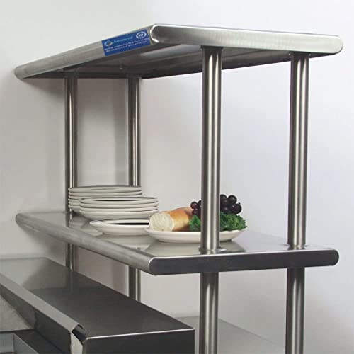 24" X 30" Stainless Steel Work Table with 2 Shelves P6372
