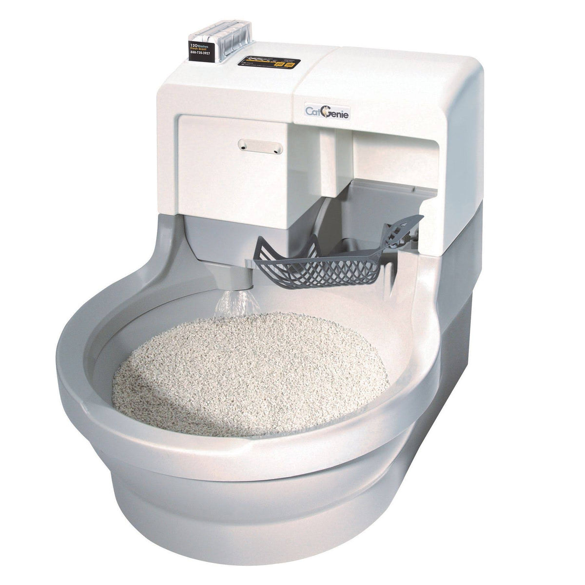 Self Washing Flushing Cat Box Y776