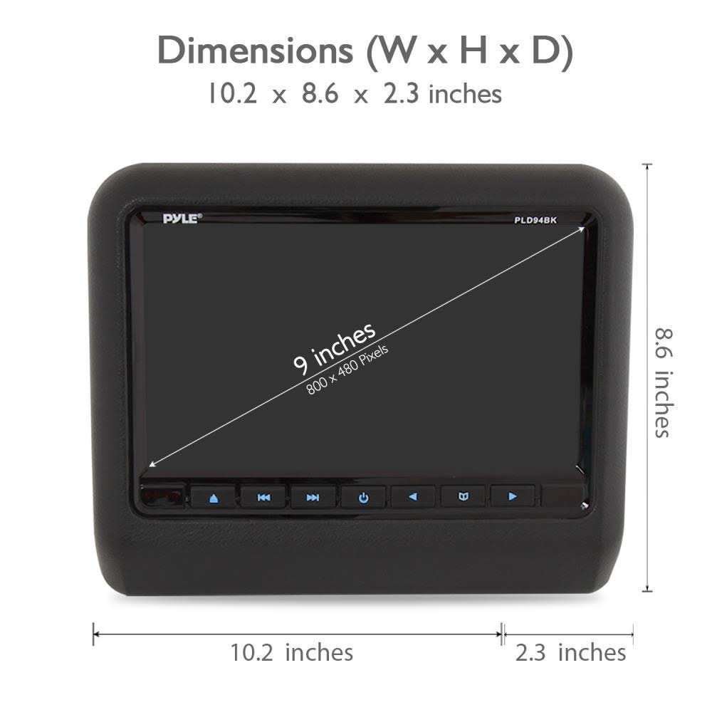 9x22 Vehicle DVD Player W157