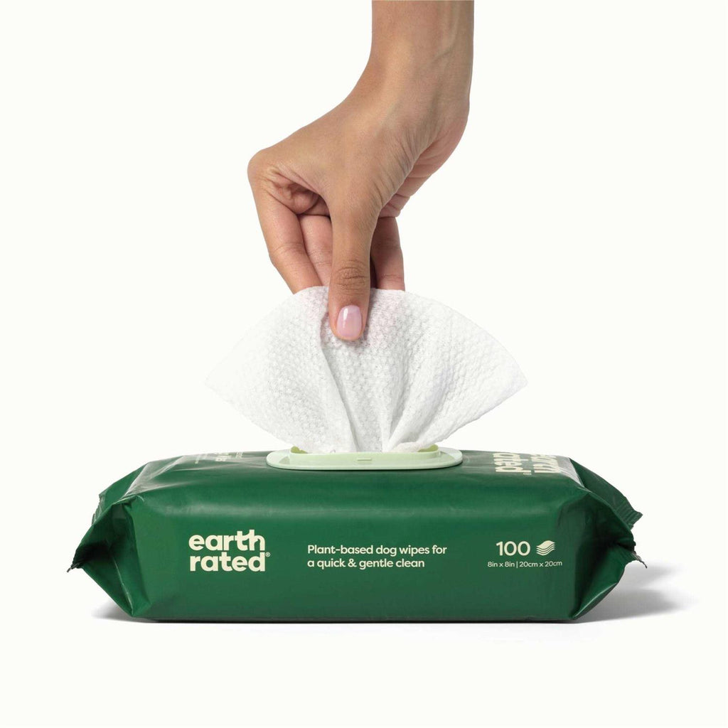 Plant Based Unscented Dog Wipes W245