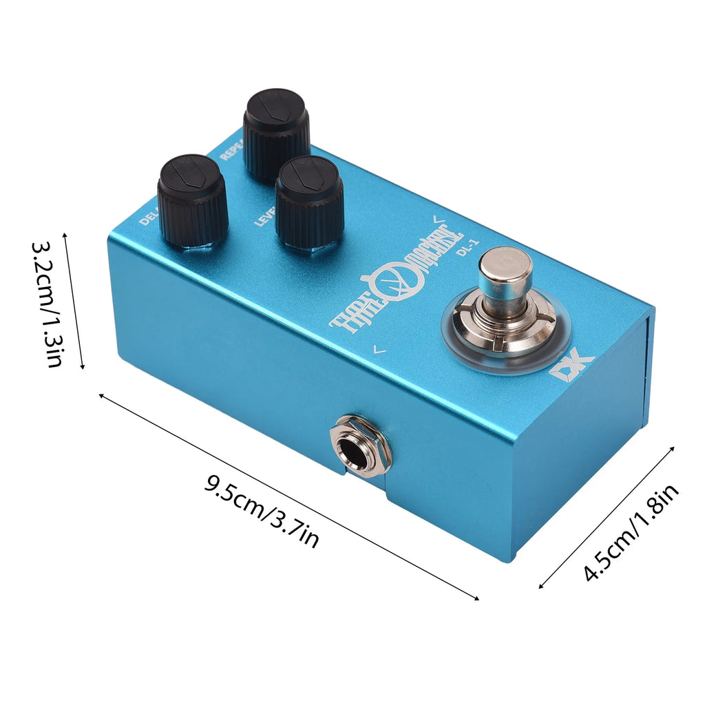 Delay Pedal Electric Guitar Effects Pedal True Bypass Metal Shell O693