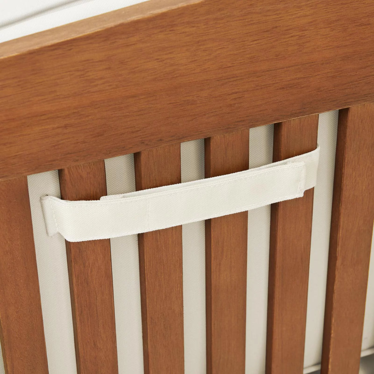 Eucalyptus Wood Outdoor Bench with Cushions T488087