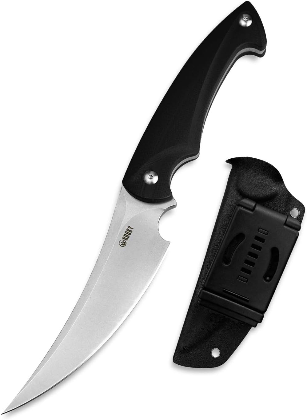 10.4in Fixed Blade Hunting Knife with D2 Blade and G-10 Handle W763054