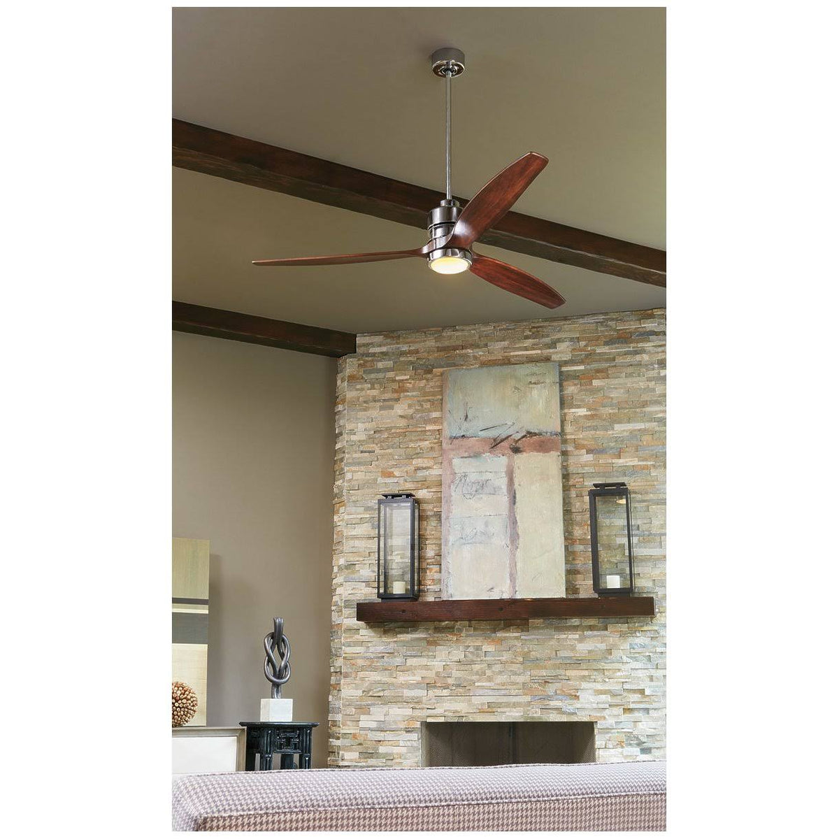 Chrome 60x22 Ceiling Fan Kit B282370