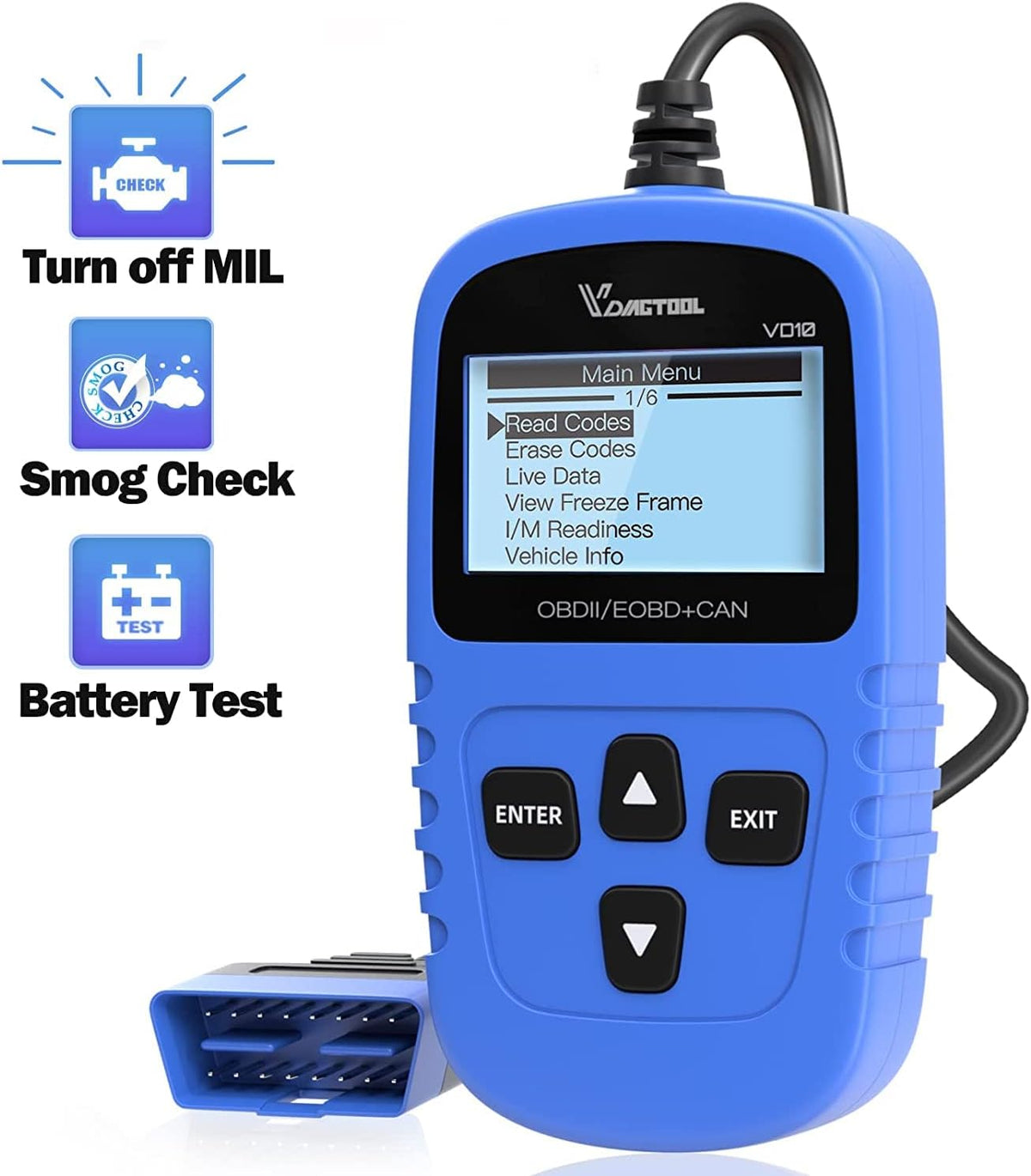 OBD2 Scanner Car Code Reader Pack of 2 K790035