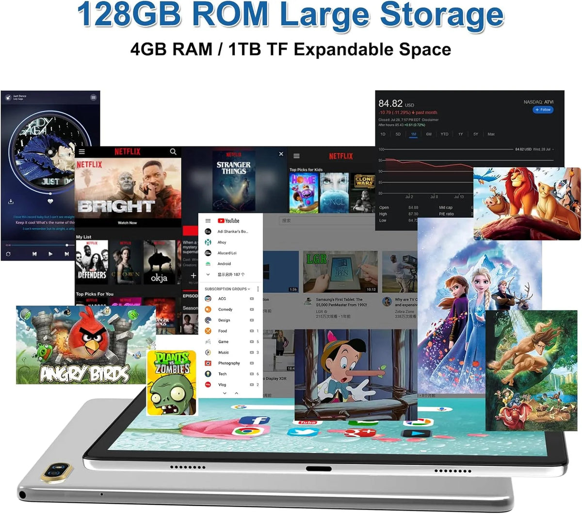 10 inch Octa-Core Tablet with Keyboard G228324