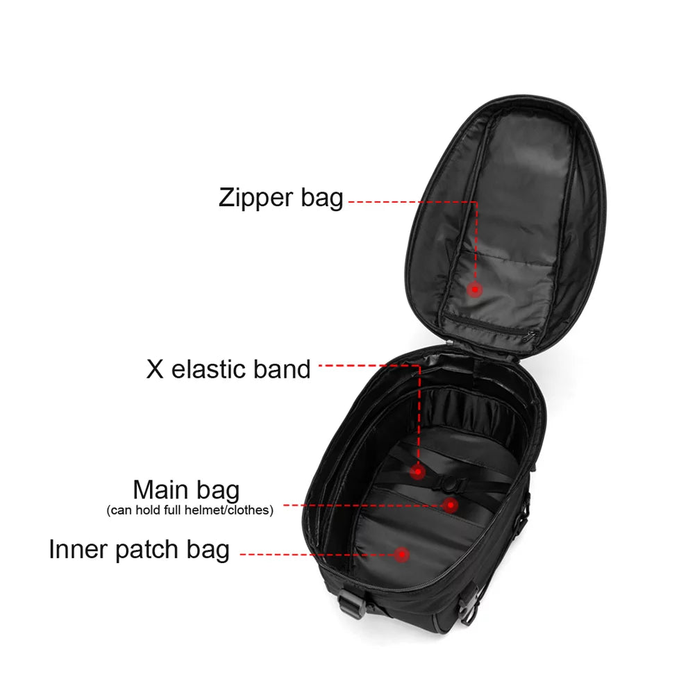 Waterproof Motorcycle Tail Bag 30L-40L L6745