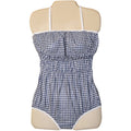 Plus Size Padded Tankini Bikini Set T189