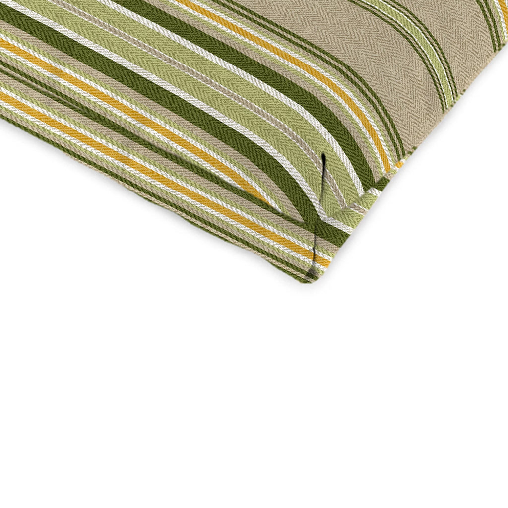 Multicolor Floral Rectangular Outdoor Chaise Lounge Cushion with Ties B912