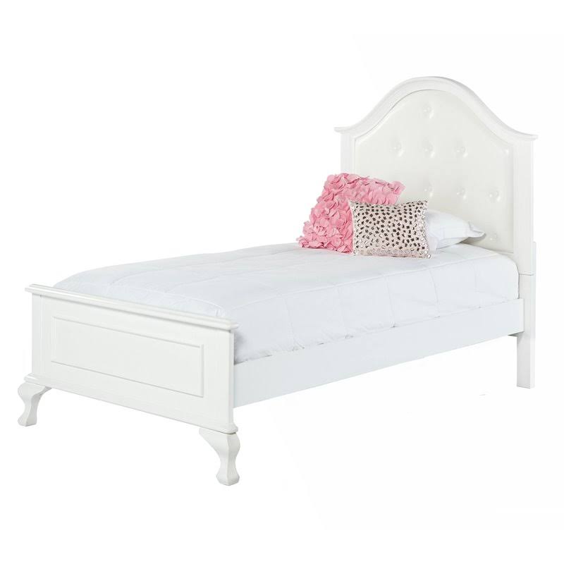 Twin Panel Bed in White R425093