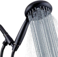 Oil Rubbed Bronze Handheld Shower Head with Extra Long Flexible Hose and Metal Adjustable Bracket, Pack of 2 W128049