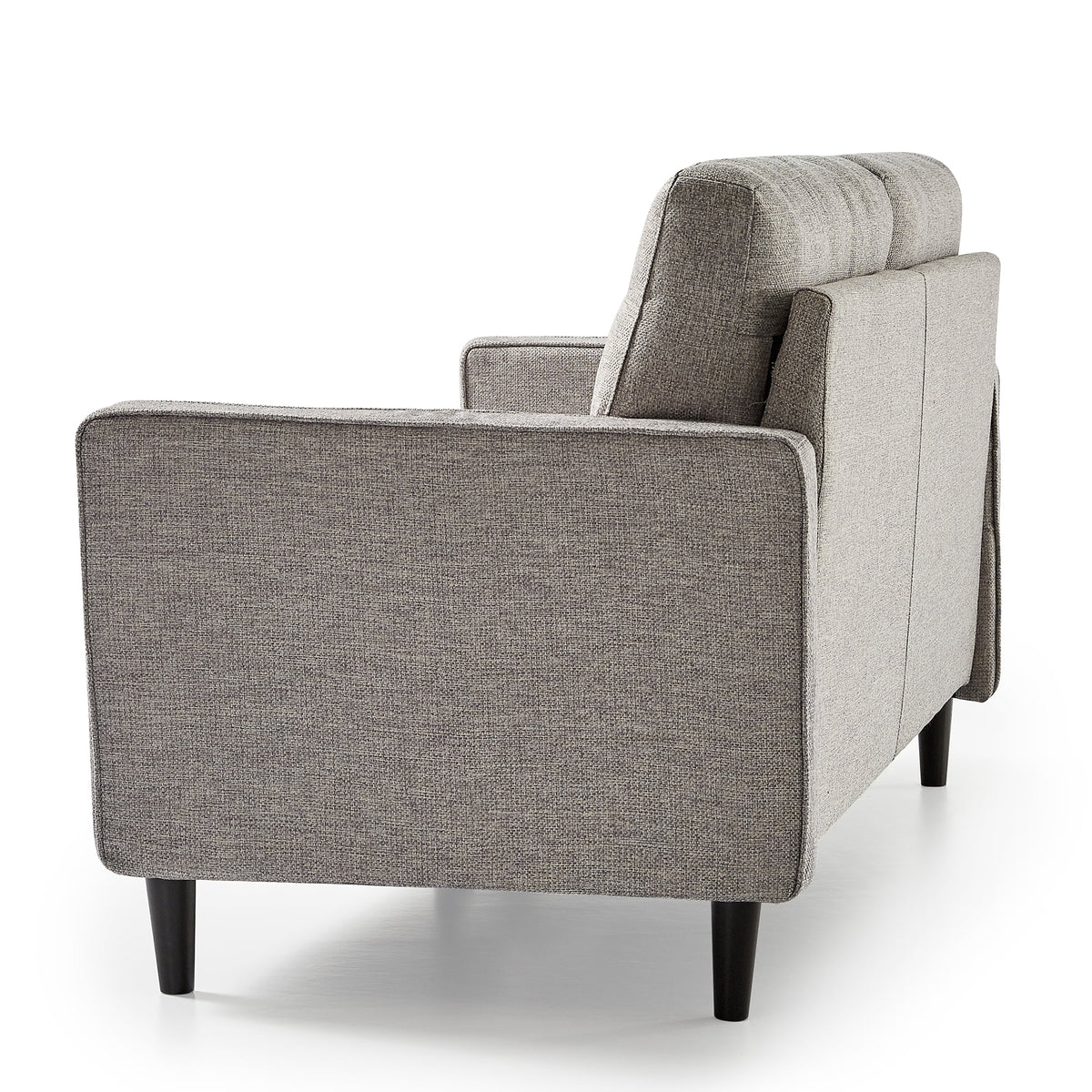 Soft Gray 2-Seater Loveseat I1087