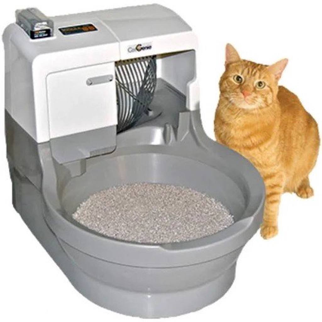 Self Washing Flushing Cat Box Y776