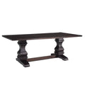Rustic Espresso Dining Table X166708
