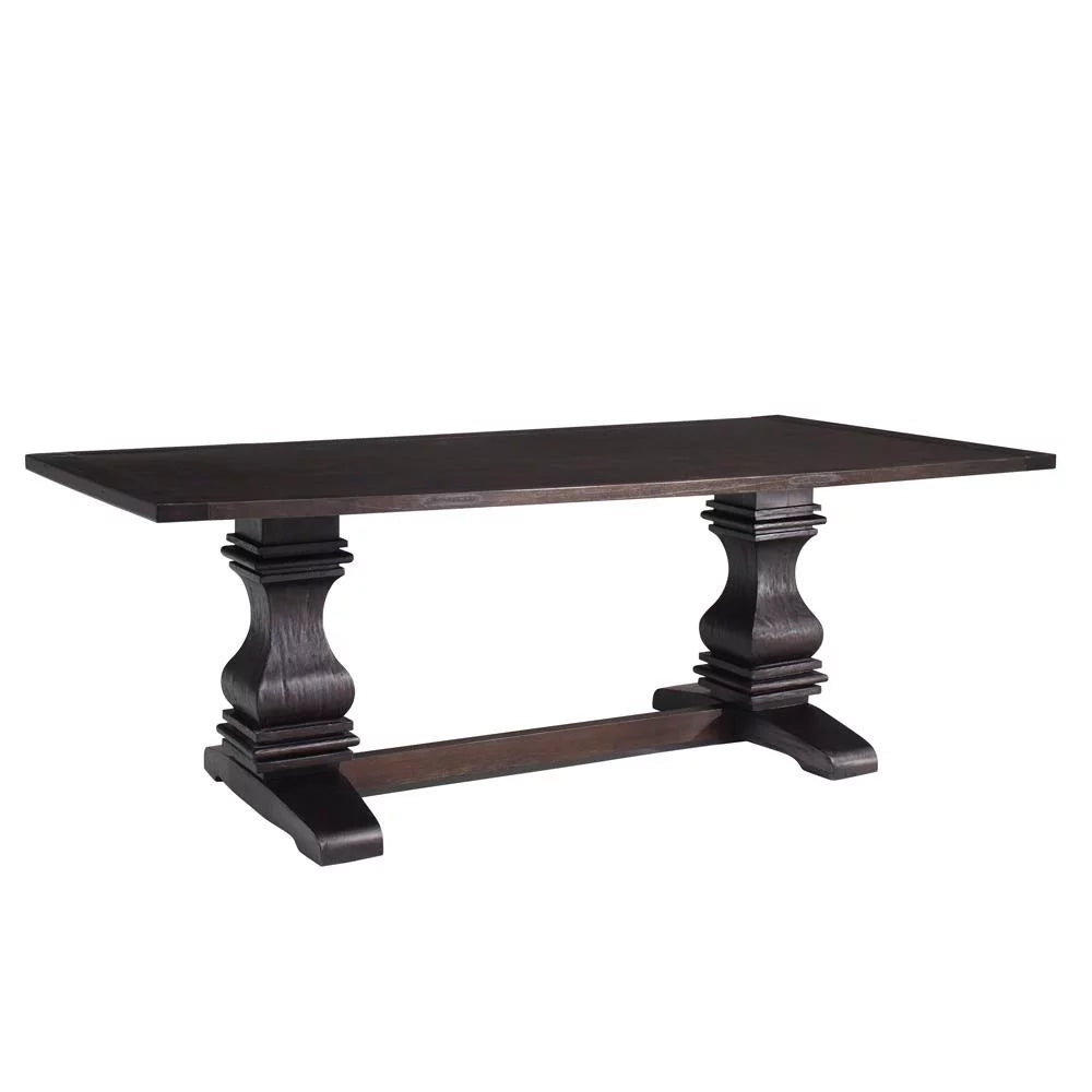 Rustic Espresso Dining Table X166708