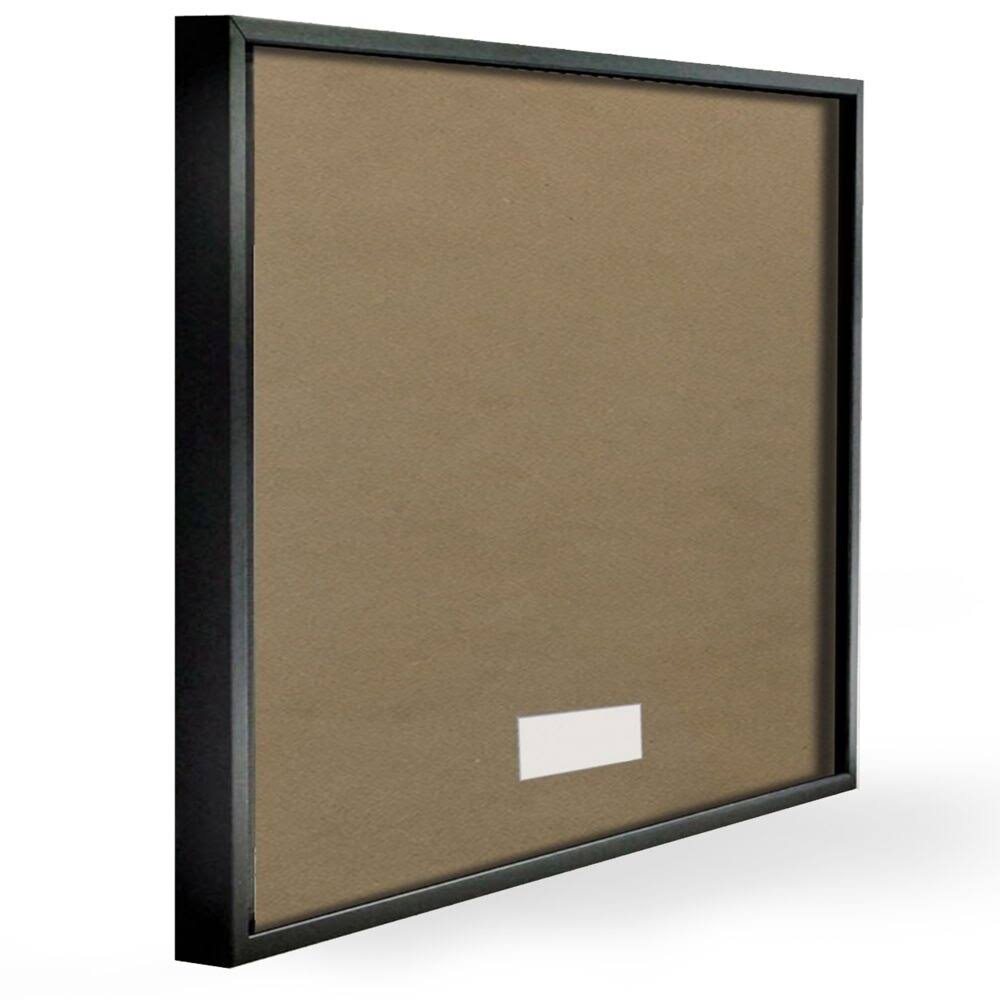 Gray Oversized Framed Texturized Art J47384