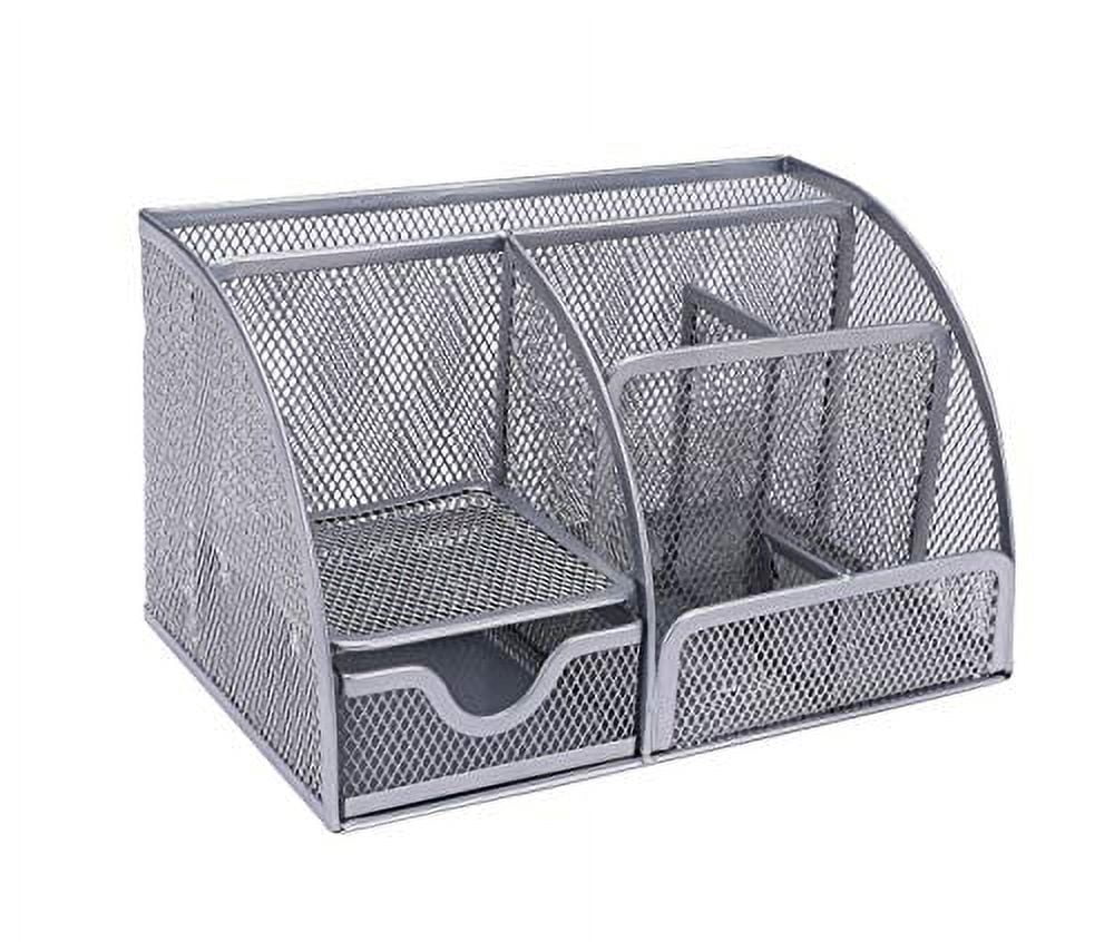 Mesh Desk Organizer Set with Drawer Y849