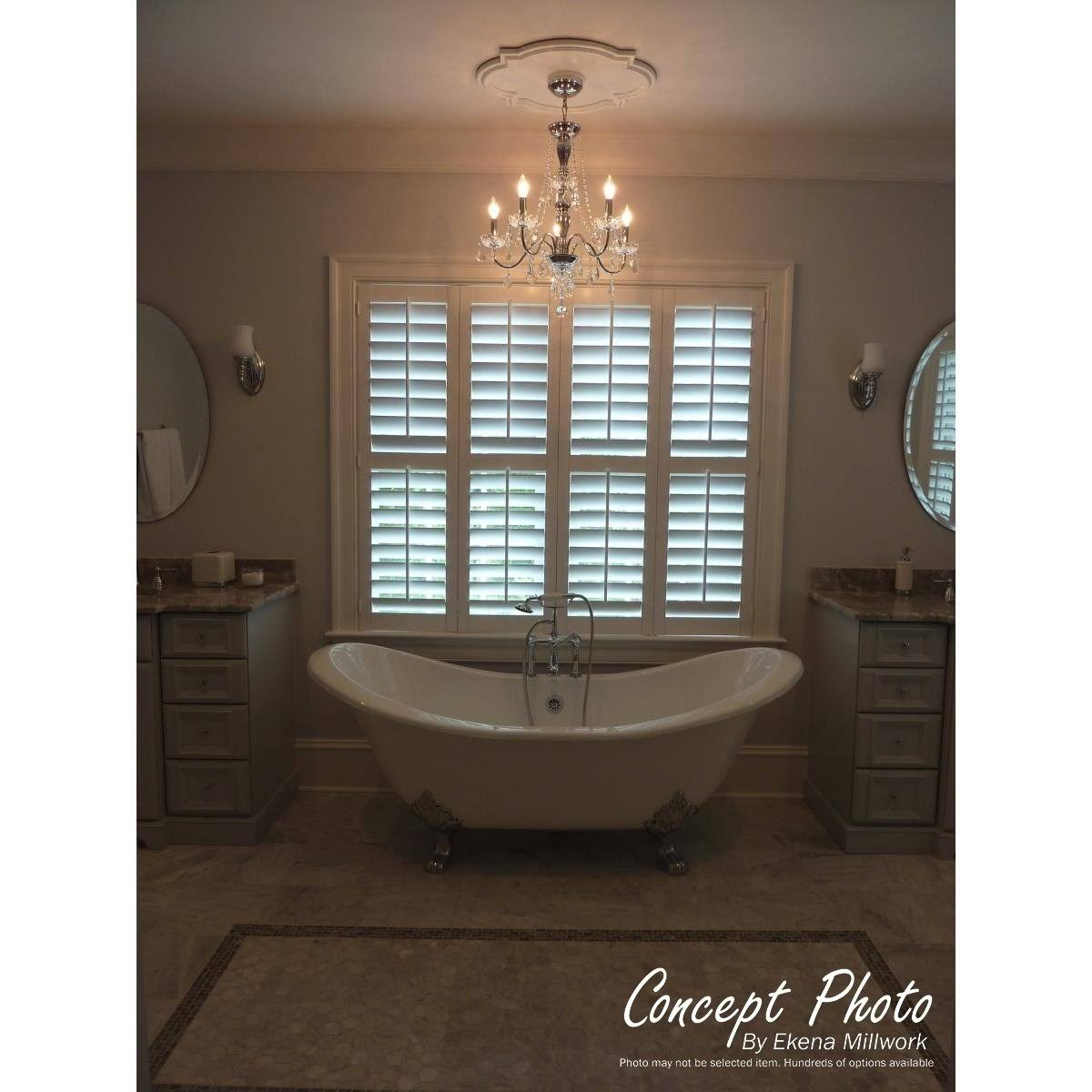 Hand-Painted Deco Ceiling Medallion B5673