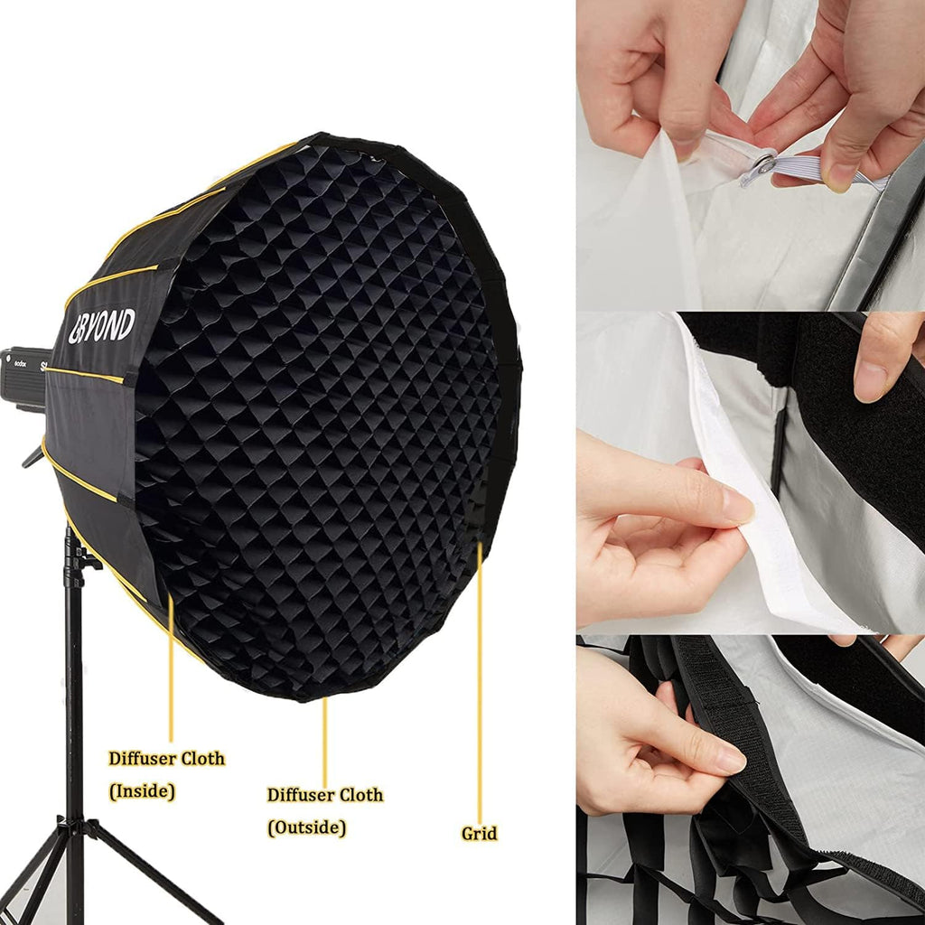 35inch/90cm Parabolic Softbox with Bowens Mount K60232