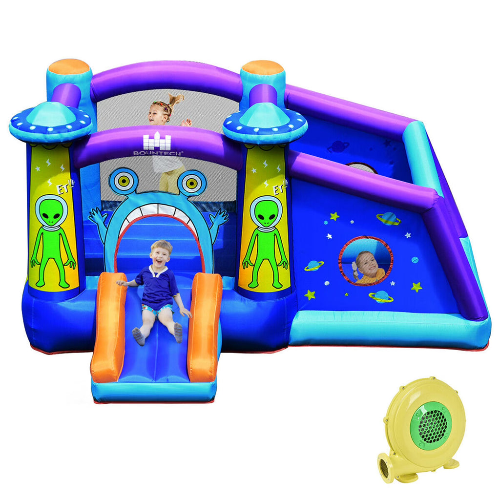 Inflatable Bouncer Kids Jump Slide Ball Pit with 480W Blower P653