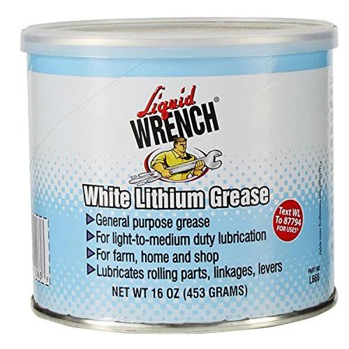 White Lithium Grease 16 oz Case of 12 E7518
