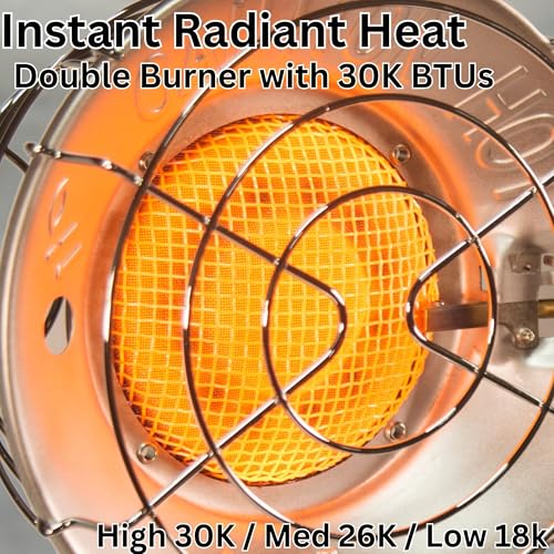 30,000 BTUs Portable Propane Radiant Heater C714269