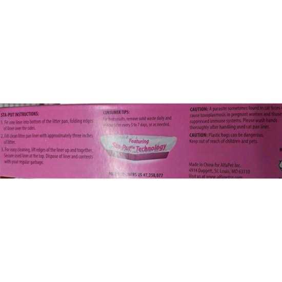 Cat Litter Box Disposable Elastic Liners S4210
