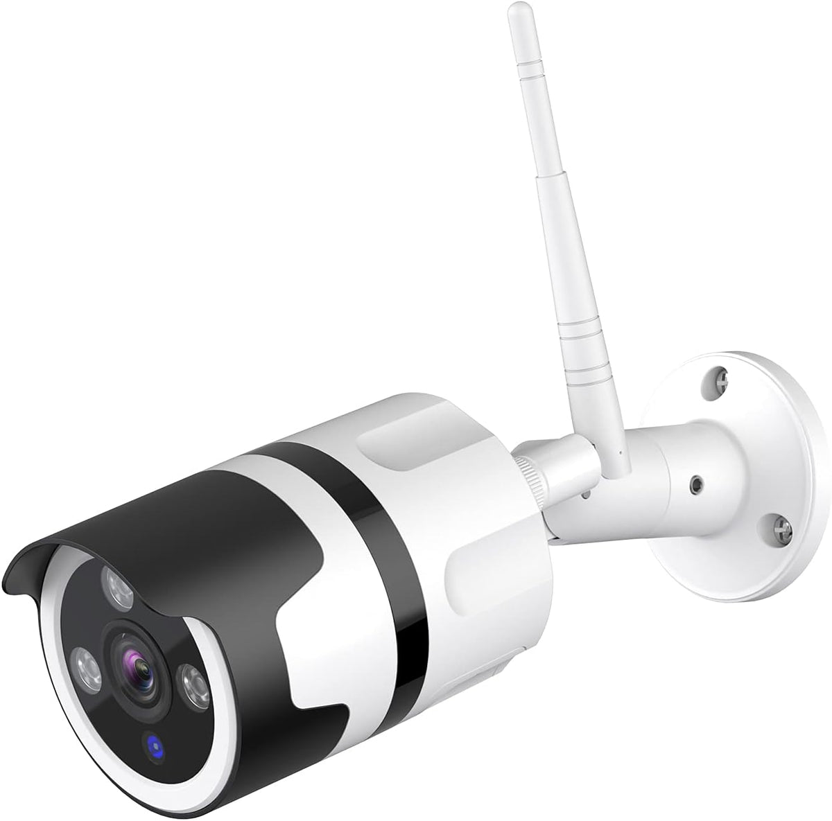 1080P IP66 Waterproof Outdoor Security Camera with Night Vision and 2-Way Audio O356963