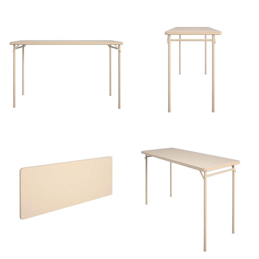Vinyl Upholstered Steel Frame Folding Table B9079