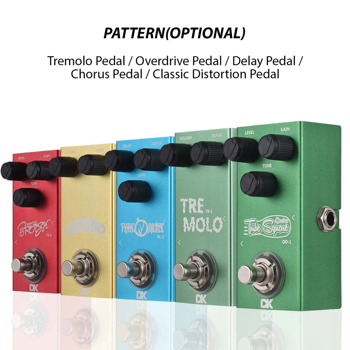 Delay Pedal Electric Guitar Effects Pedal True Bypass Metal Shell O693