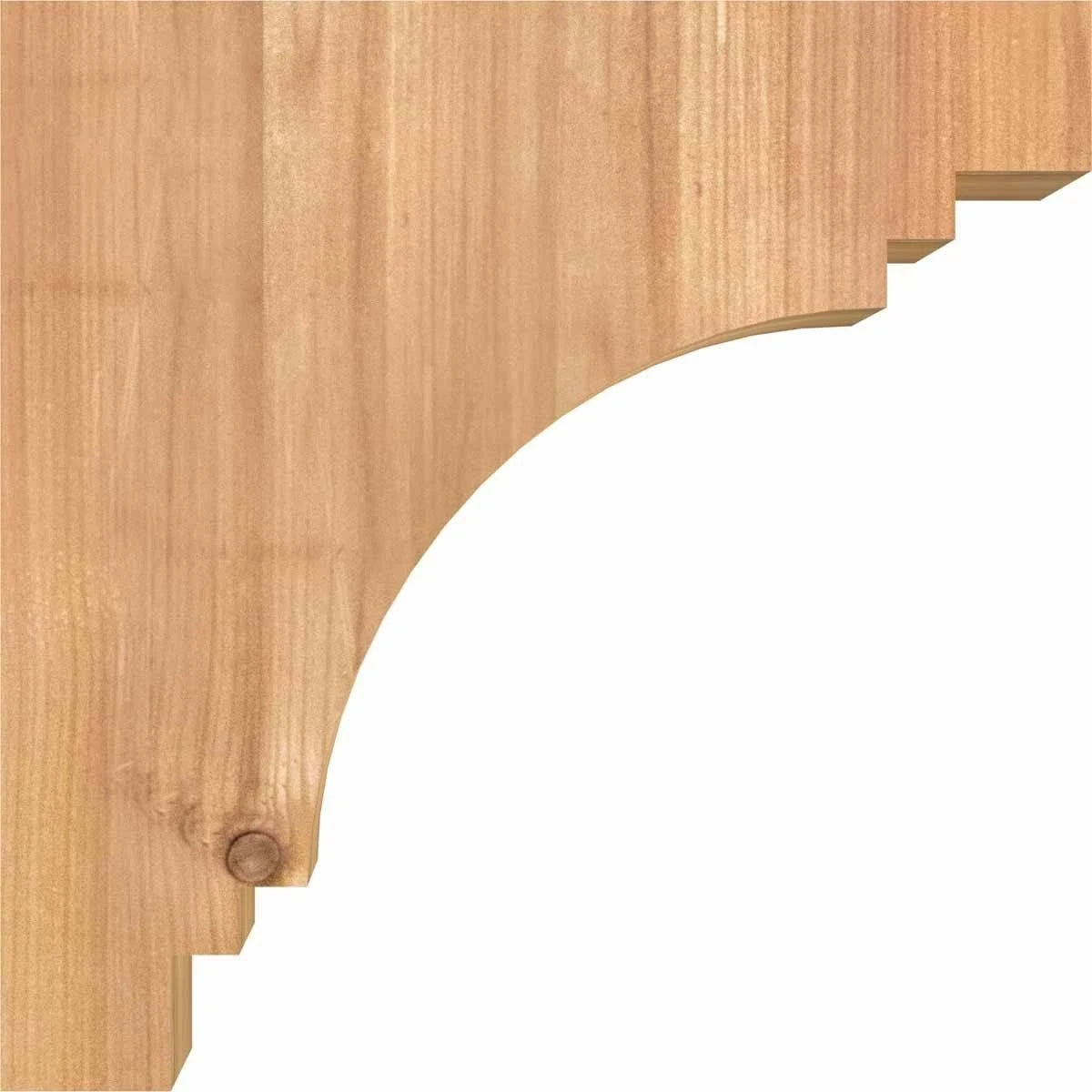 3 1/2x22W x 12x22D x 12x22H Western Red Cedar Corbel K363611