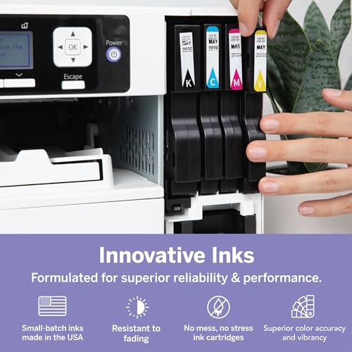 Sublimation Printer Bundle with 31mL Inks & Paper V503