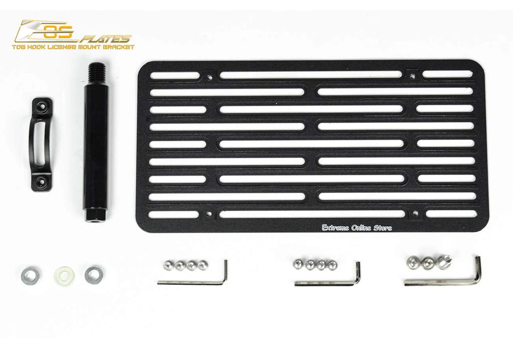 Tow Hook License Plate Relocator Mount Bracket K5563