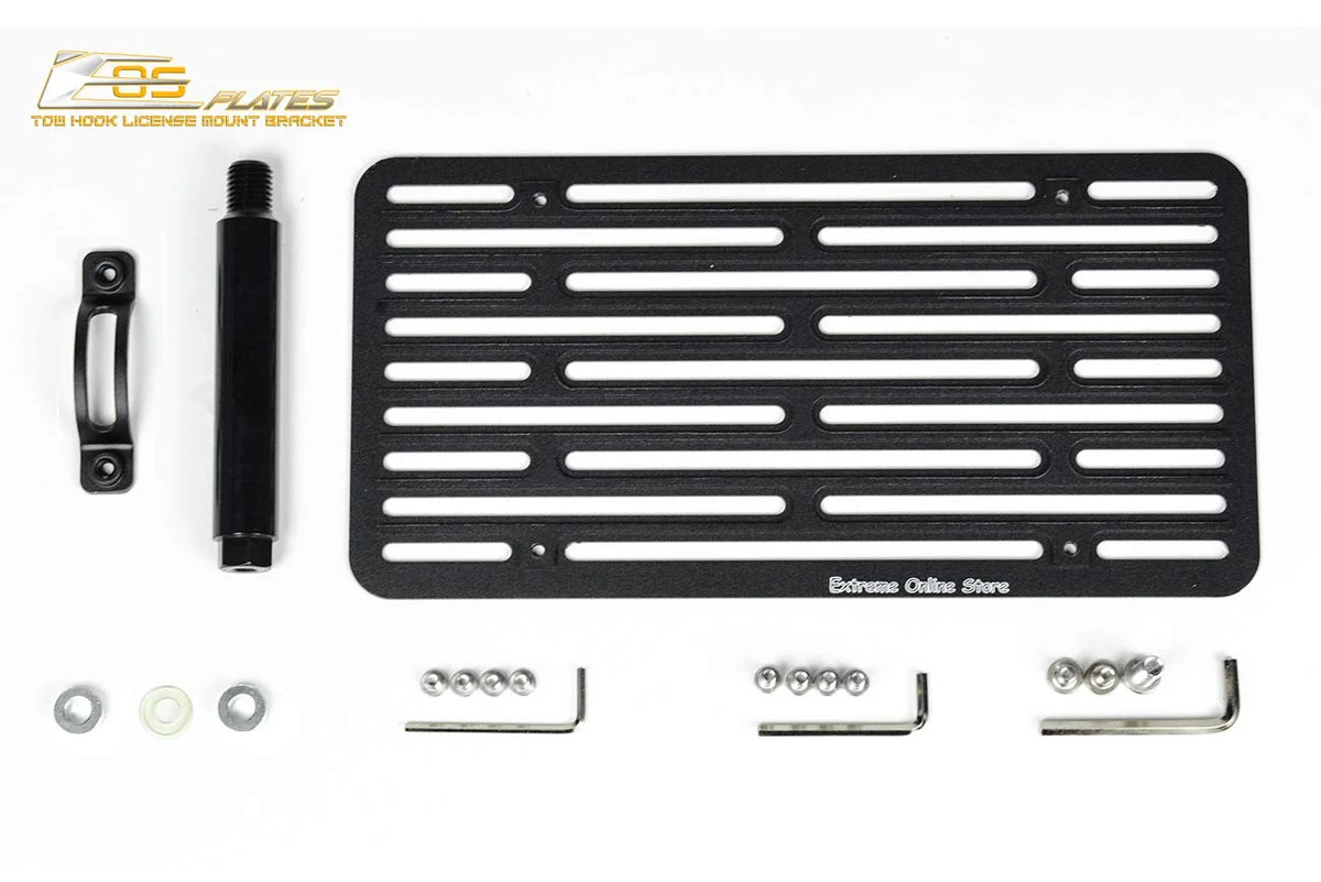 Tow Hook License Plate Relocator Mount Bracket K5563