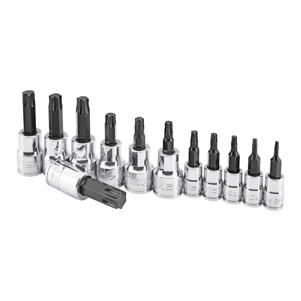 1/4 in. 3/8 in. Drive TORX Bit Socket Set, 12-Piece R52758