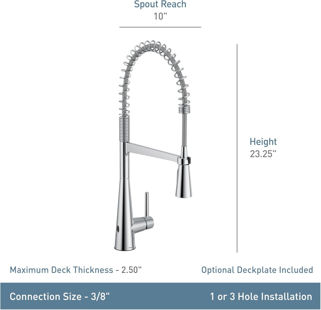Matte Black Single-Handle High Arc Pulldown Kitchen Faucet H29530