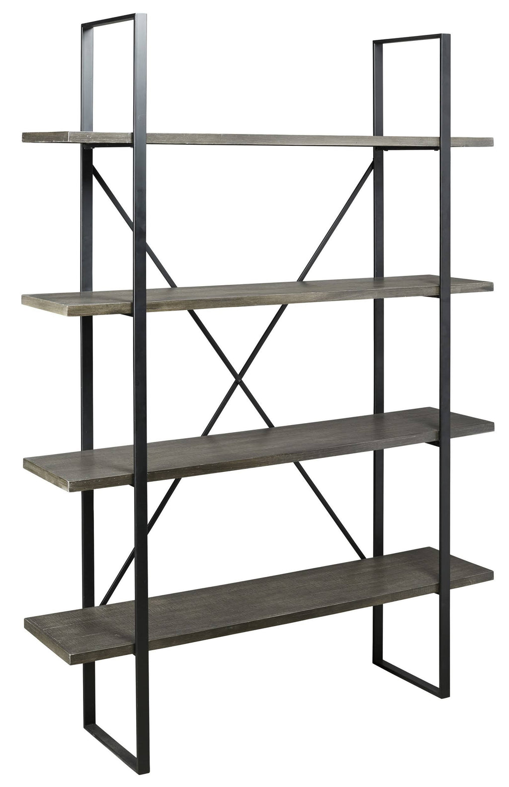 Black Gray Bookcase O409293