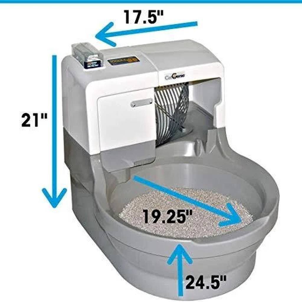 Self Washing Flushing Cat Box Y776
