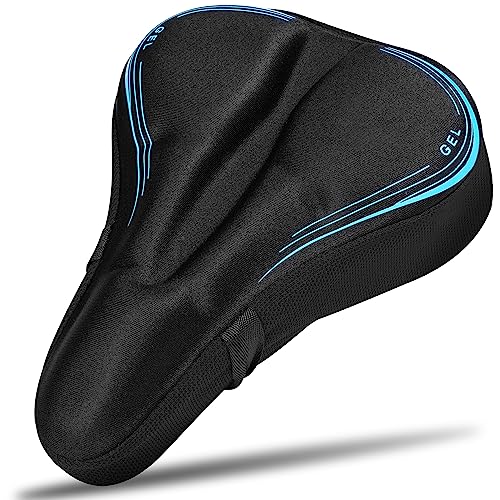 Gel Memory Foam Bike Seat Cushion Cover P538243