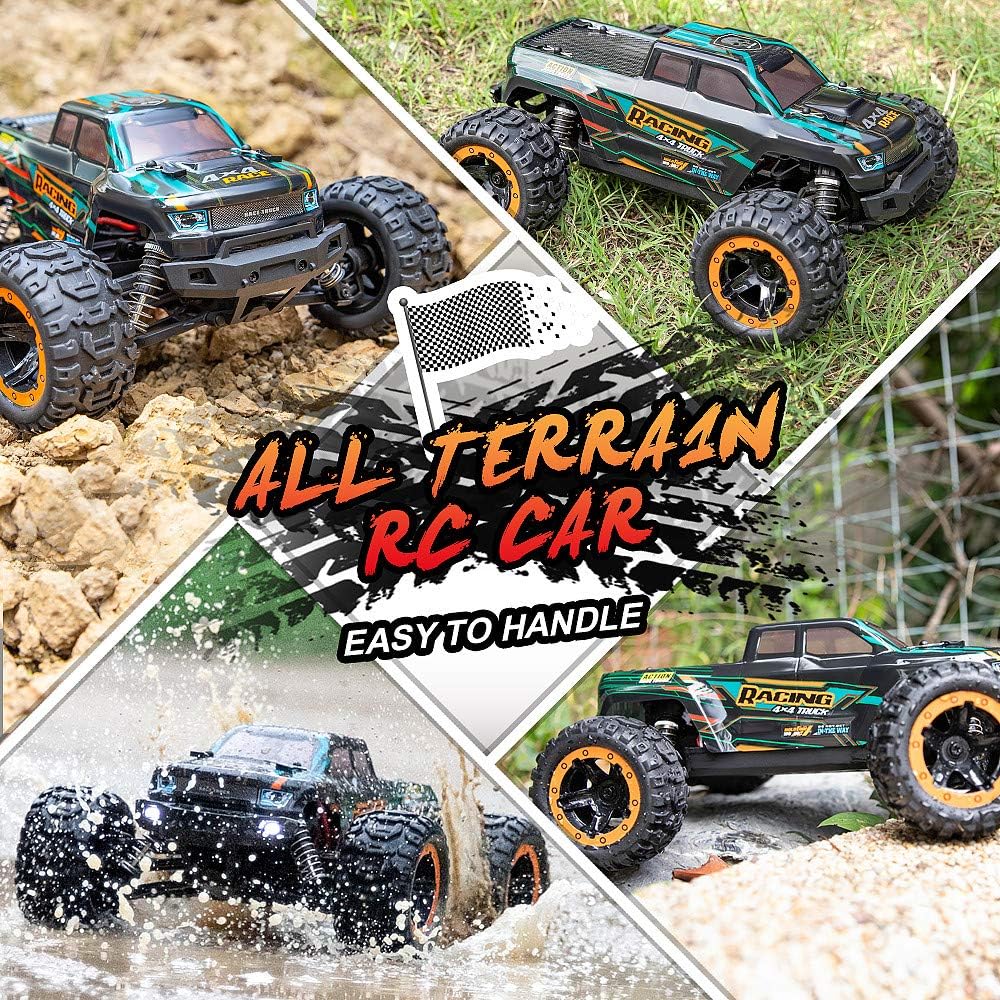 High-Speed Remote Control RC Truck with 2 Rechargeable Batteries O2185